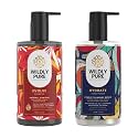 WILDLY PURE Natural Hair Fall Control Keratin Shampoo &amp; Conditioner Combo| 7X Strength &amp; Healthy Scalp| Rich in 12 Oils &amp; Plant Keratin| For Dry, Frizzy &amp; Keratin treated Hair| Men &amp; Women| 300mL x 2 [Evol