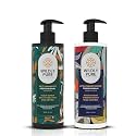 WILDLY PURE Anti-Dandruff Shampoo &amp; Conditioner for Dandruff, Dry Hair &amp; Itchy Scalp | Piroctone Olamine, Natural Biolipid Complex &amp; Phospholipids | Toxin 20 Free | No Sulphate, Paraben &amp; Silicone | Men &amp; 