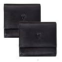 WILDVIBEZ Black amp red Leather Women Wallet