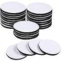 WILLBOND 24 Pairs 1.5 Inch Referee Patch Hook and Loop Dots Self Adhesive