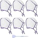 WILLBOND 6 Pcs Highlighting Cap for Hair with Hook Frosting Kit,Purple