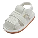 WILLFUN Baby Boy Girl Summer Infant Squeaky Sandals Premium Rubber Sole Closed-Toe Non-Slip Shoes Toddler First Walkers