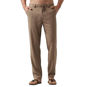 Willit Mens Linen Pants Casual Lightweight Drawstring