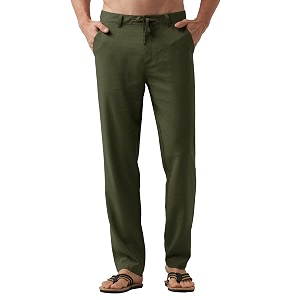 Willit Mens Linen Pants Casual Lightweight Drawstring