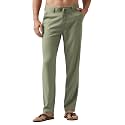 Willit Men39s Linen Pants Casual Lightweight Drawstring