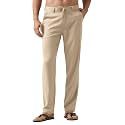 Willit Men39s Linen Pants Casual Lightweight Drawstring