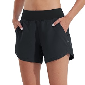 Willit Womens 5 inch Quick Dry Swim