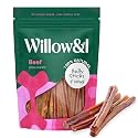 Willow&amp;I Bully Sticks for Dogs, 6-Inch, 14 Pack, for Small and Medium Dogs