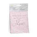 Willowbrook | Fresh Scents Scented Sachet Packet | Faith Hope Love | Air Freshener Bags for Drawers, Closets, Cars | 3 Pack | Long Lasting Home Fragrance