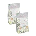 WILLOWBROOK | Fresh Scents Scented Sachet Packet | Baby Powder | Air Freshener Bags for Drawers, Closets, Cars | 6 Pack | Long Lasting Home Fragrance