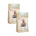 WILLOWBROOK | Fresh Scents Scented Sachet Packet | Paris | Air Freshener Bags for Drawers, Closets, Cars | 6 Pack | Long Lasting Home Fragrance