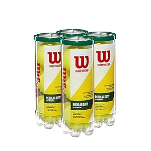 wilson championship regular and extra duty tennis balls