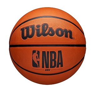 wilson rubber nba drv series basketball - drv orange size 7-29534