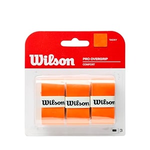 wilson pro overgrip burn edition orange