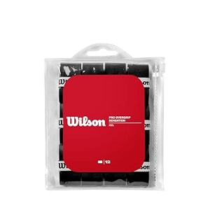 wilson pro overgrip sensation 12 pack black