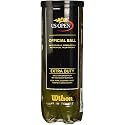 Wilson US Extra Duty Synthetic Tennis Balls, 3-CAN (Yellow)