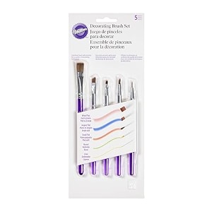 wilton 1907-1352 5-piece decorating brush set
