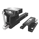 Wilton ATV All-Terrain Truck Hitch Vise, 6 Jaw Width, 5-3/4 Max Jaw Opening, 5 Throat (10010)