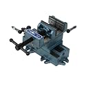 Wilton Cross-Slide Drill Press Vise, 3" Jaw Width &amp; Max Opening, 3" Jaw Depth (Model CS3)