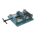 Wilton Low-Profile Drill Press Vise, 8" Jaw Width, 8" Jaw Opening, 2" Jaw Depth (Model LP8)