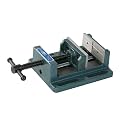 Wilton Low-Profile Drill Press Vise, 4" Jaw Width, 4" Jaw Opening, 1-1/2" Jaw Depth (Model LP4)