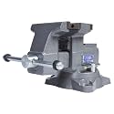 Wilton Reversible Bench Vise, 5.5" Jaw Width, 6.75" &amp; 10.75" Jaw Opening, 3.75" Throat (4550R)