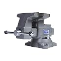 Wilton Reversible Bench Vise, 6-1/2" Jaw Width, 7-1/4" &amp; 12-3/4" Jaw Opening, 4" Throat (Model 4650R)