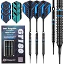 WIN.MAX Darts Soft Tip Set - 90% Tungsten Soft Tip Darts Set Professional 18 Grams Soft Darts Pro Dart Set with Extra 3 Flights
