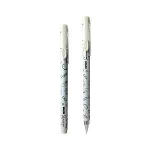 win summer ball  30 black  cute printed body  comfortable grip  ball pen for students  stationery set  pen for writing  exams amp office uses
