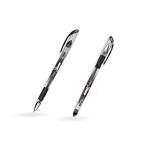 win x-ten ball pens  10 black pens  pens set for writing  pens for students  comfortable grip  07 mm tip  long lasting pens ideal for students  perfect pens for exams