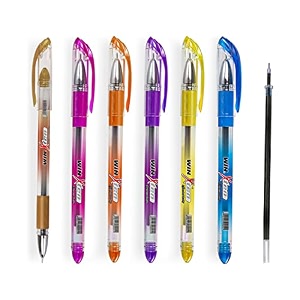 win pens x-ten ball pens30 pcs blue ink with 5 free refillsfree jumbo refillselasto rubber grip pens for writing06mm tip for smooth flow of inklong lasting ball penspens for studentsexams