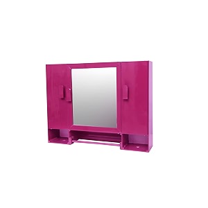 monalisa burgundy 1834 x 434 x 1434 inch 3 mm thickness acrylic bathroomwash basinwall mirror cabinet