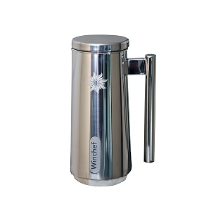 sleek jug - stainless steel - jug with lid and capacity 15 liters for juice  water storage  stainless steel water jug simple design look perfect on dinning table