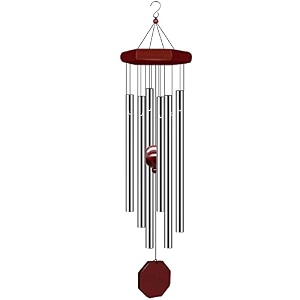 wind chimes for outside wind chimes outdoor deep tone with metal tubes and hook memorial home outdoor decor for garden patio yard wind chime 15 tube