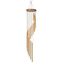 Wind Chimes for Outside, Wind Chimes Outdoor Deep Tone with Metal Tubes and Hook, Memorial Home Outdoor Decor for Garden, Patio, Yard (Wind Chime 15 Tube)