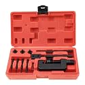 13Pcs Chain Breaker Tool Kit Chrome Vanadium Steel Chain Cutter Riveter