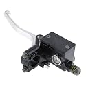 22mm 7/8" Left Hand Brake Master Cylinder Clutch Lever M10 Mirror Hole