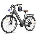 WINDHORSE 26" Electric Bike for Adults 20MPH &amp; 30-50 Miles Range