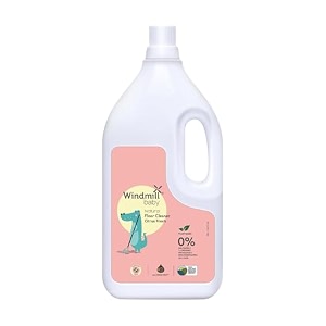 windmill baby usda certified natural floor cleaner allergen amp alcohol free baby friendly pet friendly citrus fresh for all floor types - 950ml