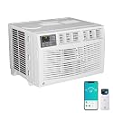 Window Air Conditioner 8,000 BTU, Smart Window AC Unit with WiFi &amp; App Control, 24-Hour Timer, Energy-Saving ECO &amp; Sleep Mode, Quiet Cooling for Rooms up to 350 Sq.Ft.