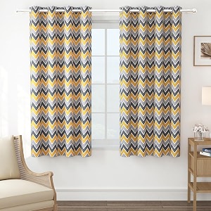 Window Curtains 5 Feet Pack of 2
