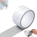 Window Screen Repair Tape, New Strong Adhesive Screen Repair Tape Screen Repair Kit Fiberglass Screen Tape Mesh Repair Suitable for mesh Doors and Windows (Black)