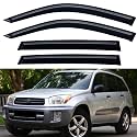 Window Visors Rain Guards for 2001 2002 2003 2004 2005 Toyota Rav4