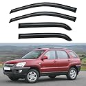 Window Visors Rain Guards for 2005 2006 2007 2008 2009 2010 Kia Sportage