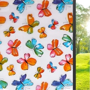 WINDOWX Vinyl Frosted Window Self Adhesive Privacy
