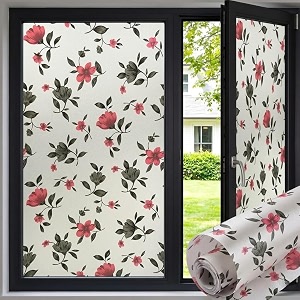 Premium Vinyl Privacy Stained Window Glass Sticker