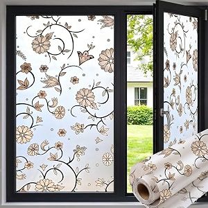 Premium Vinyl Privacy Stained Window Glass Sticker