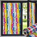 Premium Vinyl Privacy Stained Window Glass Sticker