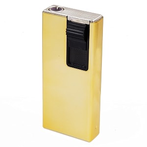 Windproof Jet Flame Refillable Slide Button Cigarette