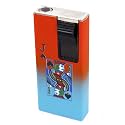 Windproof Jet Flame Refillable Slide Button Cigarette